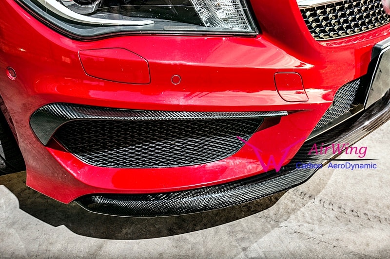 Benz C117-CLA  AMG carbon Front Splitter Insert 08